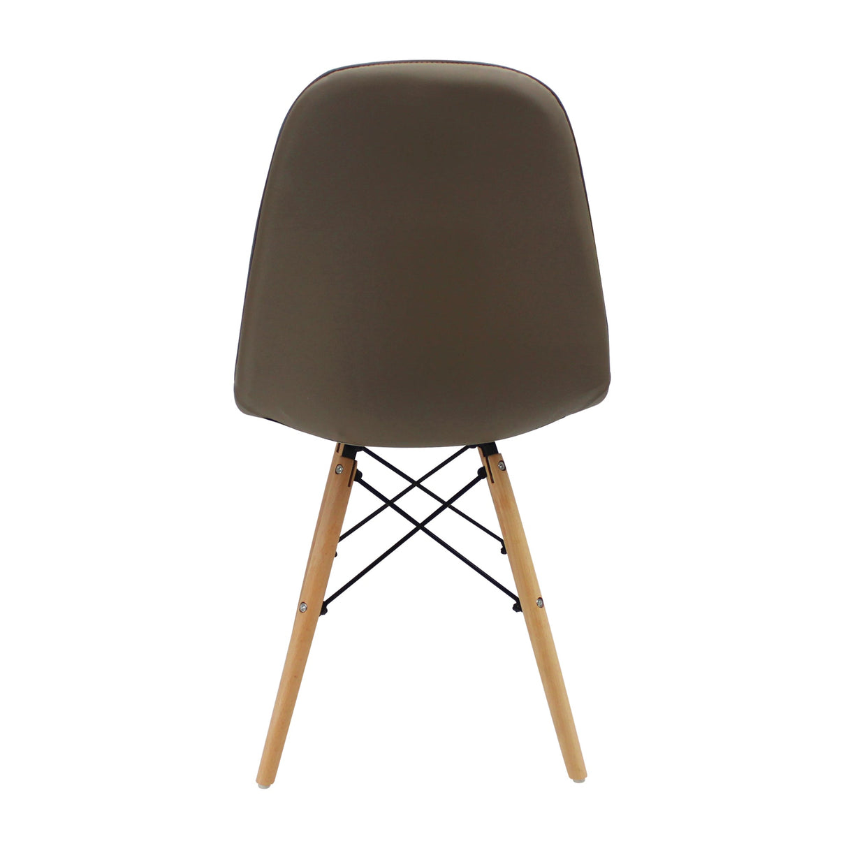 SILLA DKR BOTONES TIPO EAMES BEIGE BOXBIT