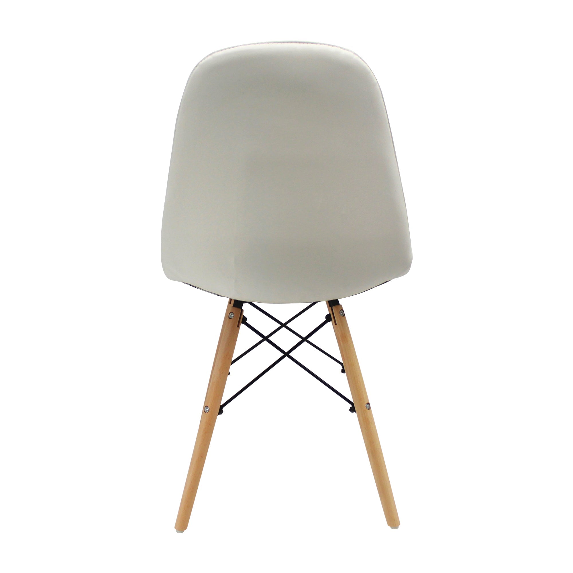 SILLA DKR BOTONES TIPO EAMES BLANCA BOXBIT