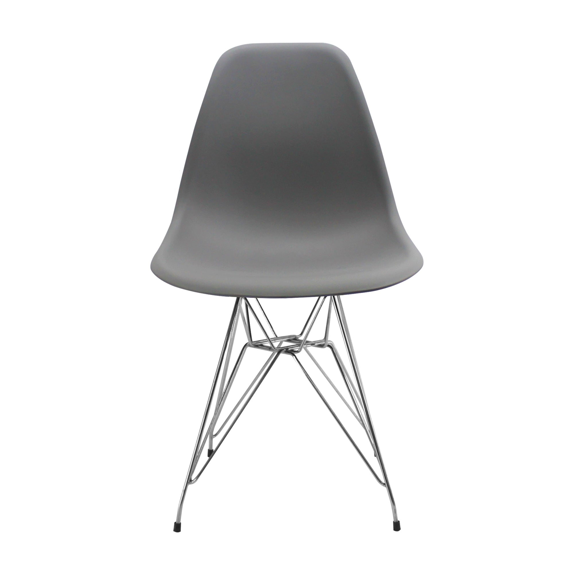 SILLA DKR METAL TIPO EAMES GRIS BOXBIT
