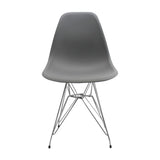 SILLA DKR METAL TIPO EAMES GRIS BOXBIT