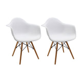 SET X 2 SILLAS DKR CON BRAZOS BLANCAS BOXBIT