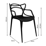 SILLA SOLNA NEGRA BOXBIT