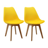 SET X 2 SILLAS JOLY AMARILLAS BOXBIT