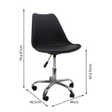 SILLA JOLY CON RUEDAS NEGRO BOXBIT