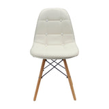 SILLA DKR BOTONES TIPO EAMES BLANCA BOXBIT