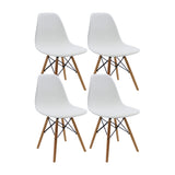 SET X 4 SILLAS DKR TIPO EAMES BLANCAS BOXBIT