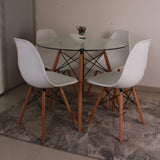comedor de vidrio