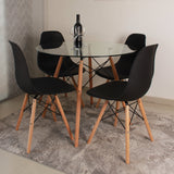 comedor de vidrio