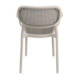 Silla Art Nattura CB – Silla de Brazos con Asiento y Respaldo Estilo Ratán Gris