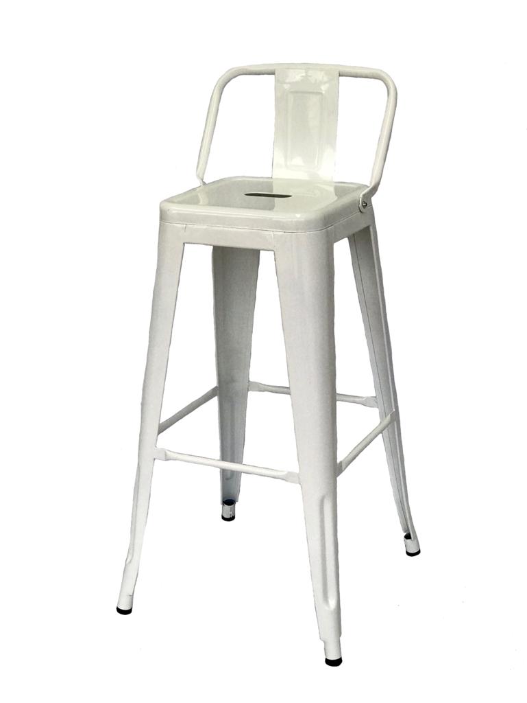 SET X 3 BUTACOS ALTOS TITAN TIPO TOLIX BLANCOS BOXBIT