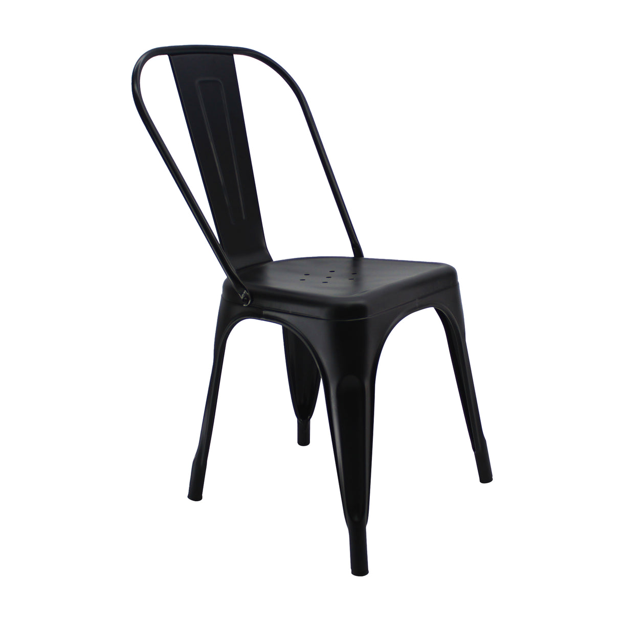 SET X 4 SILLAS TITAN TIPO TOLIX NEGRO