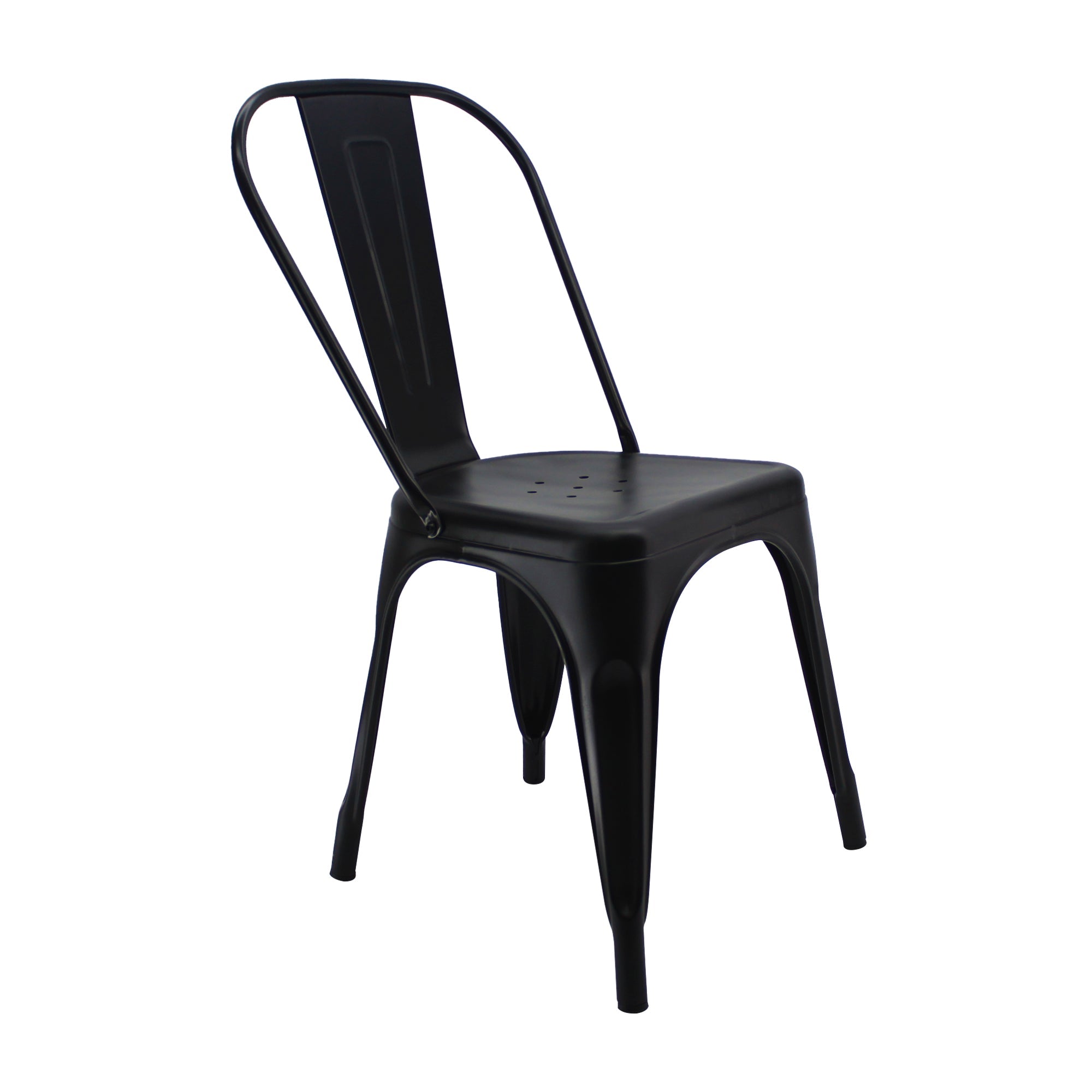SET X 4 SILLAS TITAN TIPO TOLIX NEGRO