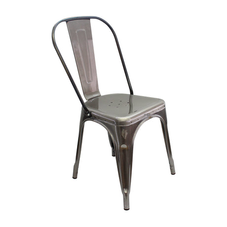 SET X 2 SILLAS TITAN TIPO TOLIX METAL RUSTIC BOXBIT