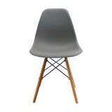 SET X 6 SILLAS DKR TIPO EAMES GRIS BOXBIT