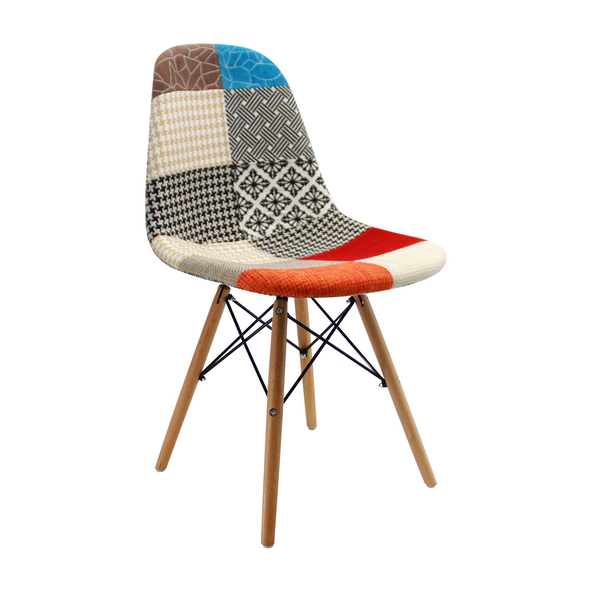 SILLA DKR TIPO EAMES PATCHWORK BOXBIT