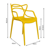 SILLA SOLNA AMARILLA BOXBIT