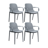 SET X 4 SILLA EXTERIOR BERLIN CON BRAZOS GRIS BOXBIT