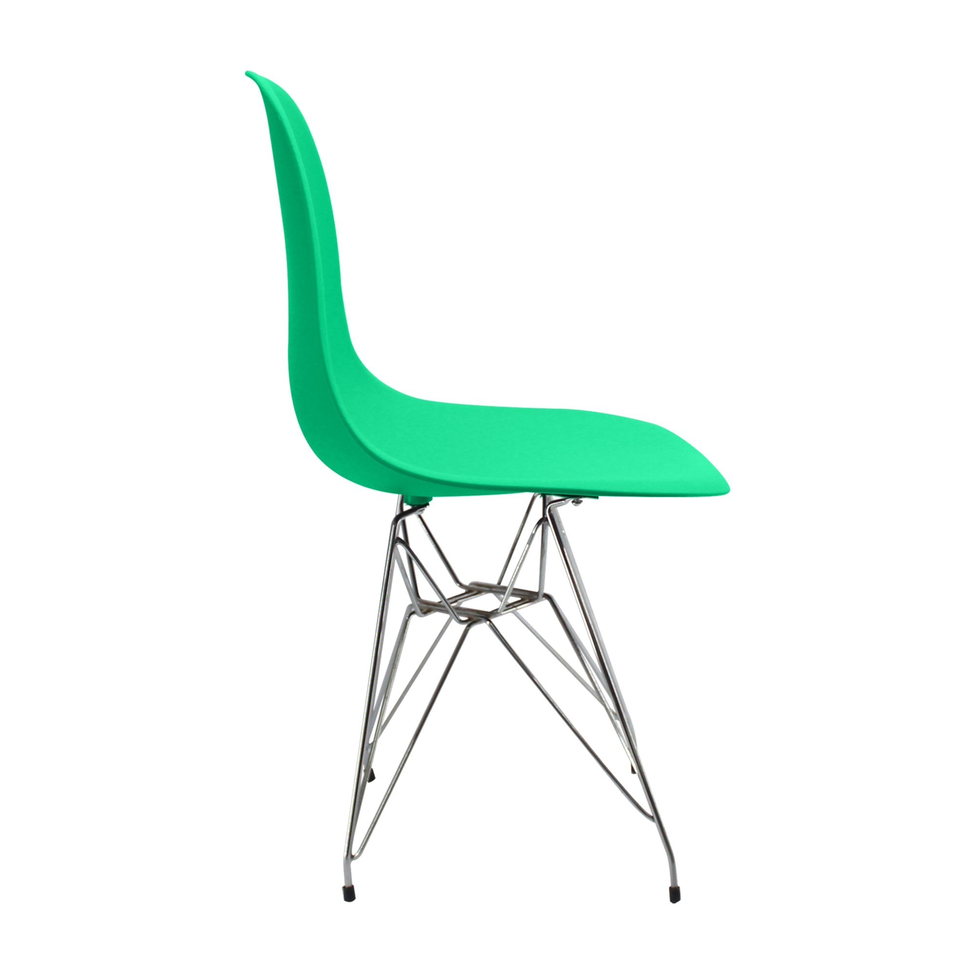 SILLA DKR METAL TIPO EAMES VERDE MENTA BOXBIT