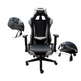 SILLA GAMER F-16 GRIS BOXBIT