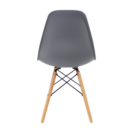 Set x 4 Sillas DKR Tipo EAMES Gris BOXBIT