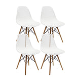 SET X 4 SILLAS COLMEIA BLANCAS BOXBIT