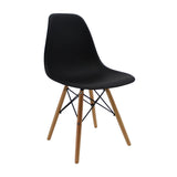 Comedor Nova con 4 Sillas DKR Tipo Eames | Mesa Extensible y Sillas Modernas