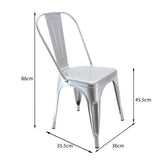 SILLA TITAN TIPO TOLIX GRIS BOXBIT