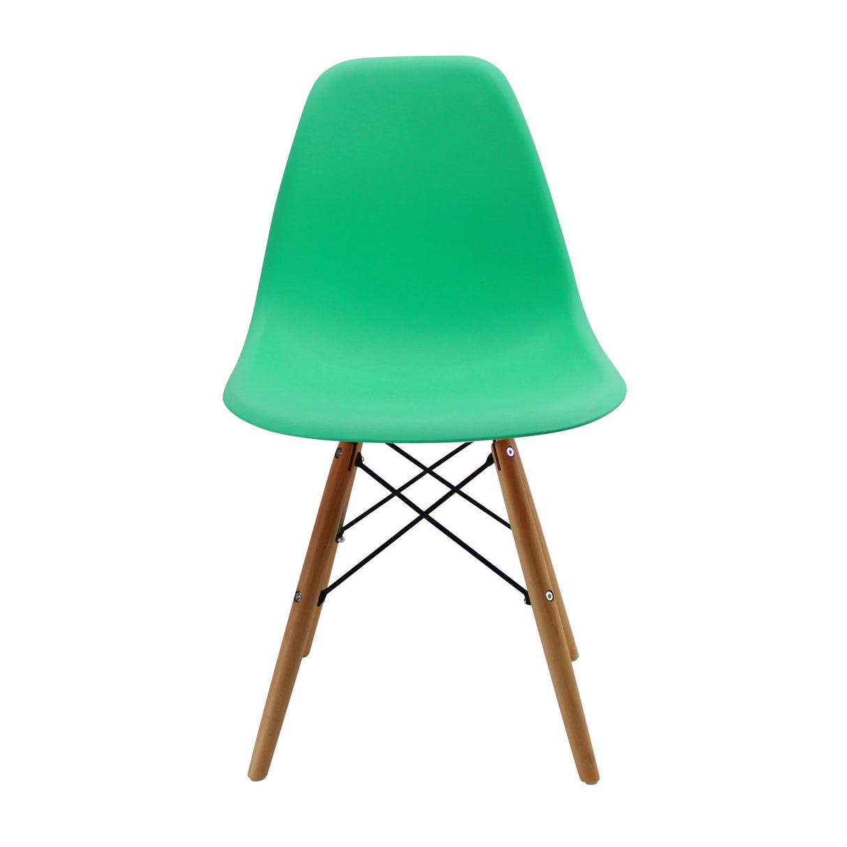 SET X 6 SILLAS DKR TIPO EAMES VERDE MENTA BOXBIT