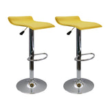 SET X 2 SILLAS WAVE BAR AMARILLO BOXBIT