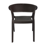 SET X 4 SILLA EXTERIOR RATAN CURVE CAFÉ BOXBIT