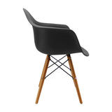 SILLA DKR CON BRAZOS NEGRA BOXBIT