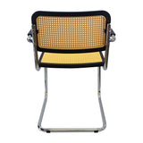 SILLA CESCA CON BRAZOS NEGRA BOXBIT