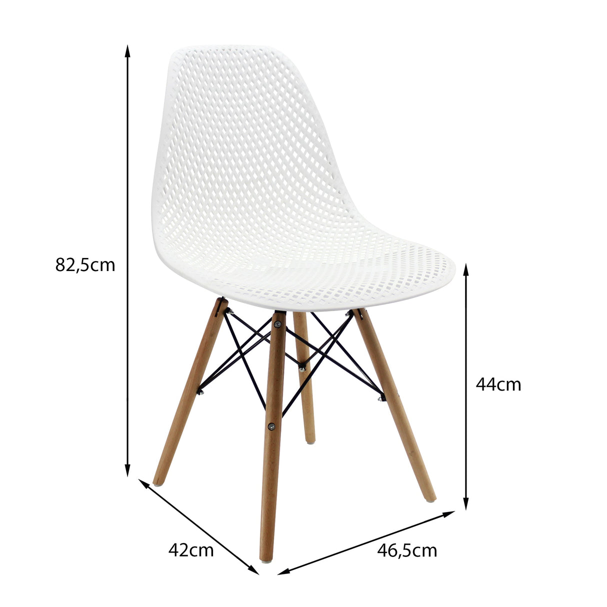 SILLA COLMEIA BLANCA BOXBIT