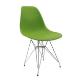 SILLA DKR METAL TIPO EAMES VERDE BOXBIT