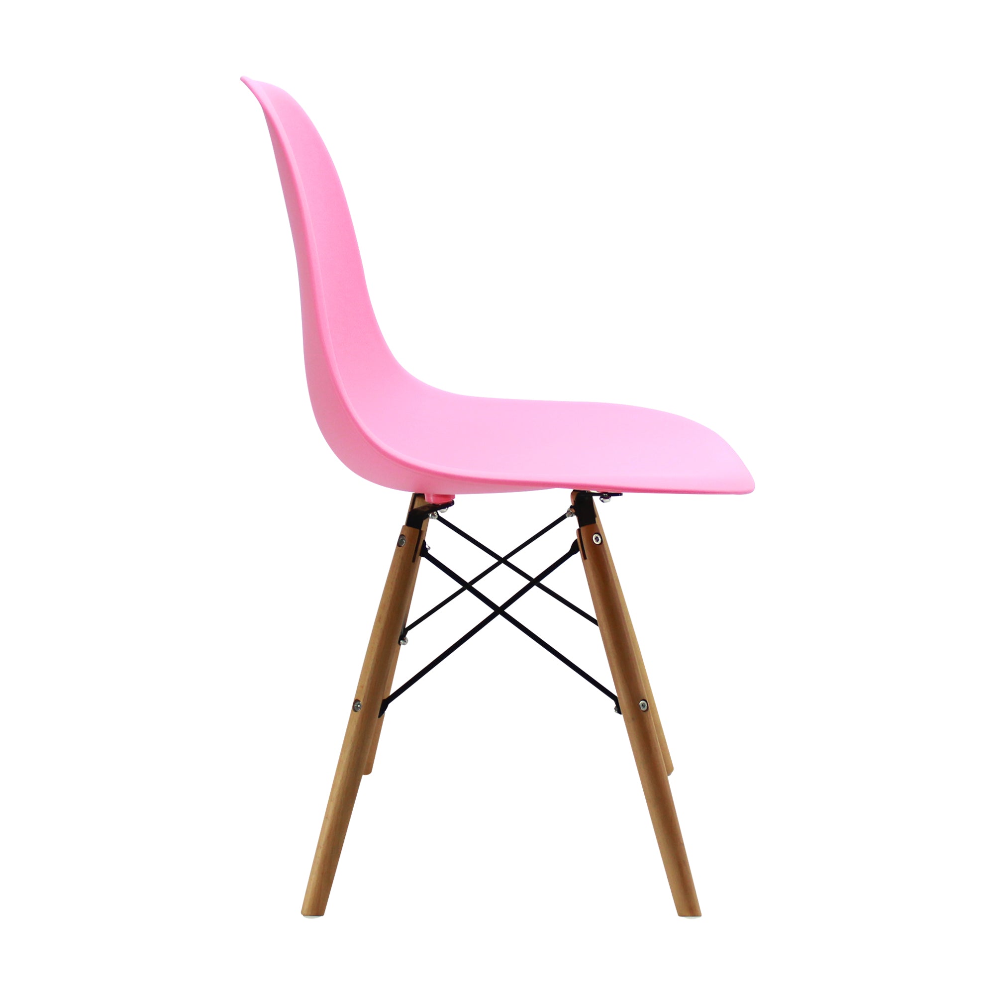 SILLA DKR TIPO EAMES ROSADA BOXBIT