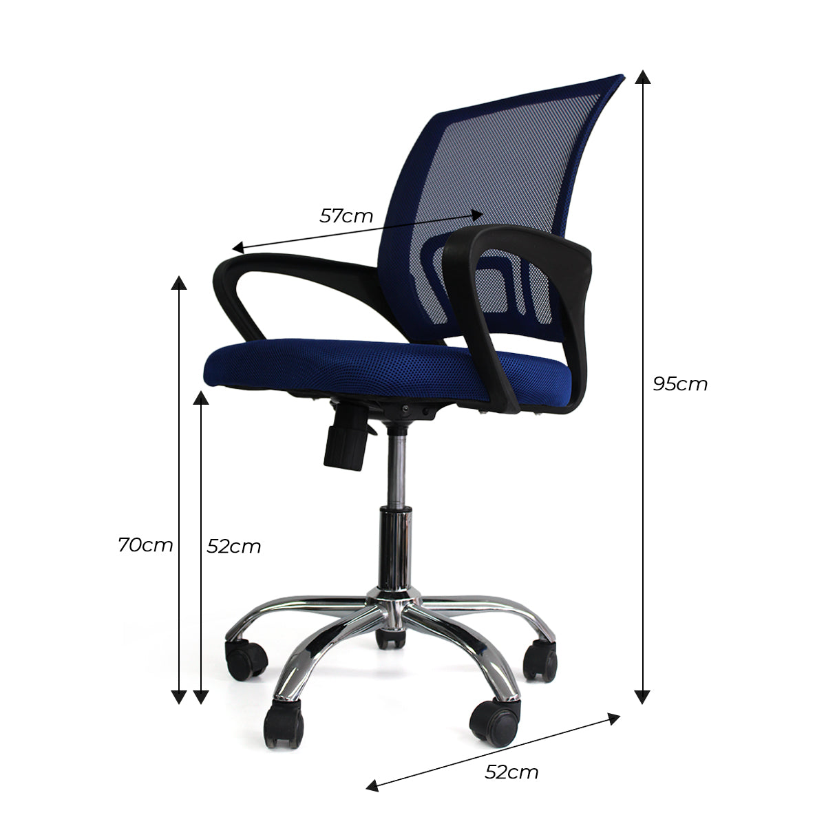 SILLA TOK AZUL OFICINA BOXBIT