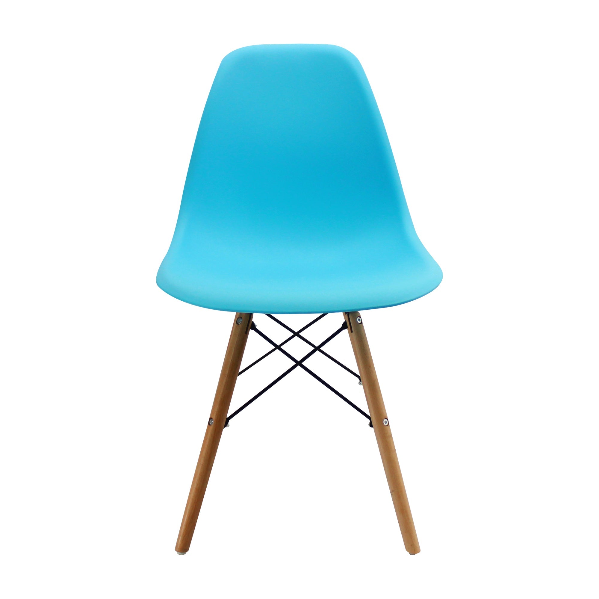 SET X 6 SILLAS DKR TIPO EAMES AZUL BOXBIT