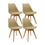 SET X 4 SILLAS JOLY BEIGE BOXBIT