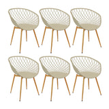 SET X 6 SILLAS LOA BEIGE BOXBIT