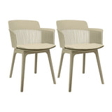 SET X 2 SILLAS MENA BEIGE BOXBIT