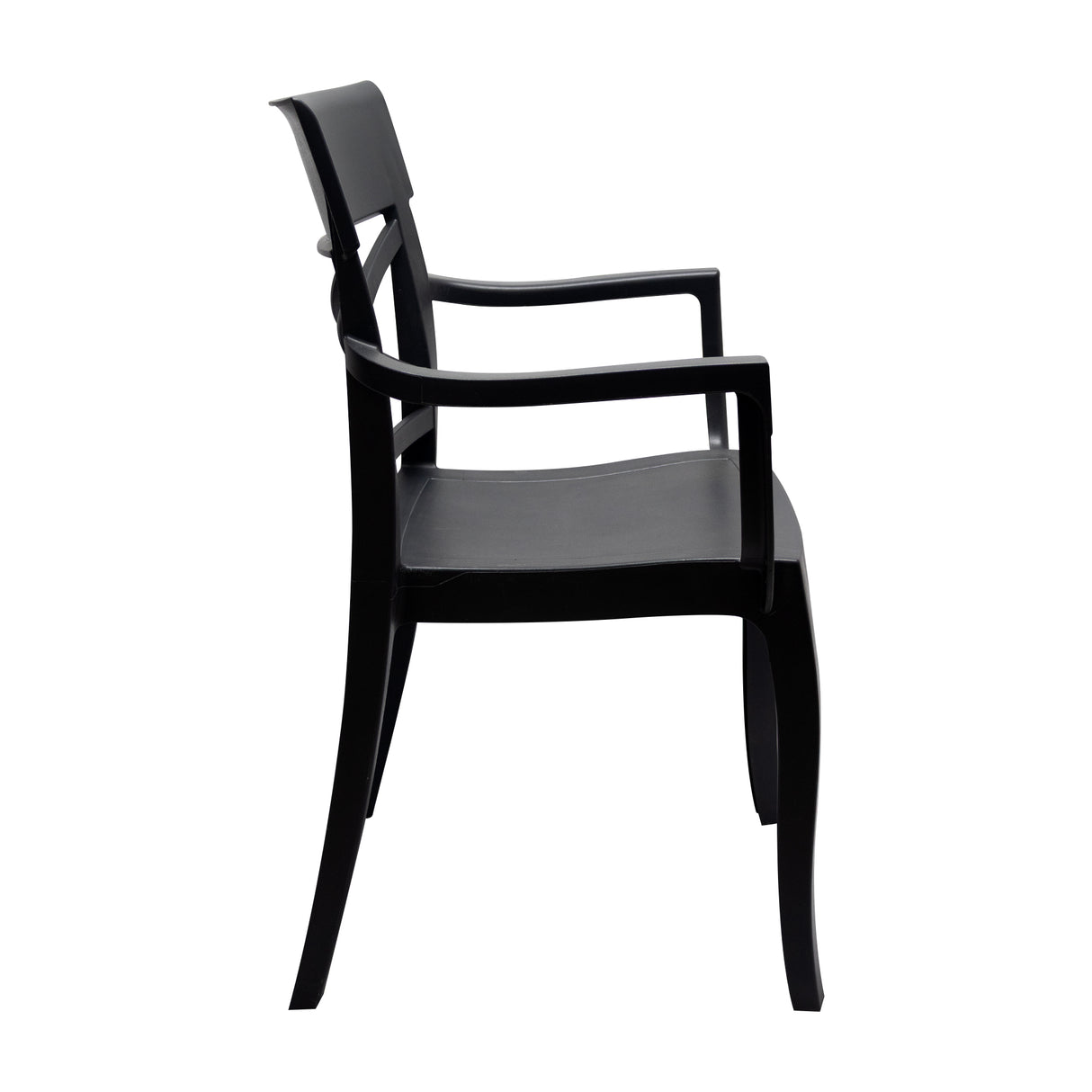 Set de 4 Sillas Exterior Florencia Con Brazos - Grafito