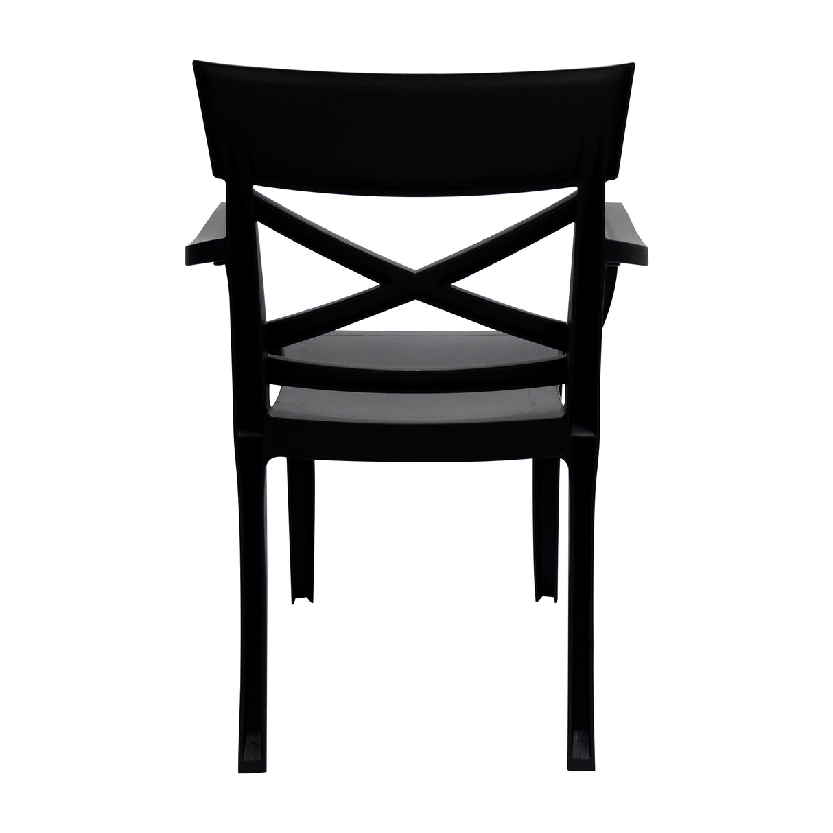 Set de 4 Sillas Exterior Florencia Con Brazos - Grafito