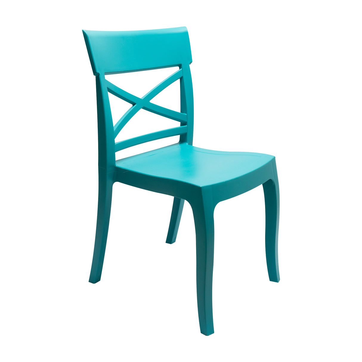 Silla Exterior Florencia Sin Brazos - Turquesa