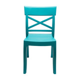 Silla Exterior Florencia Sin Brazos - Turquesa