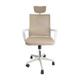 SILLA OFICINA LYON ALTA BEIGE BOXBIT