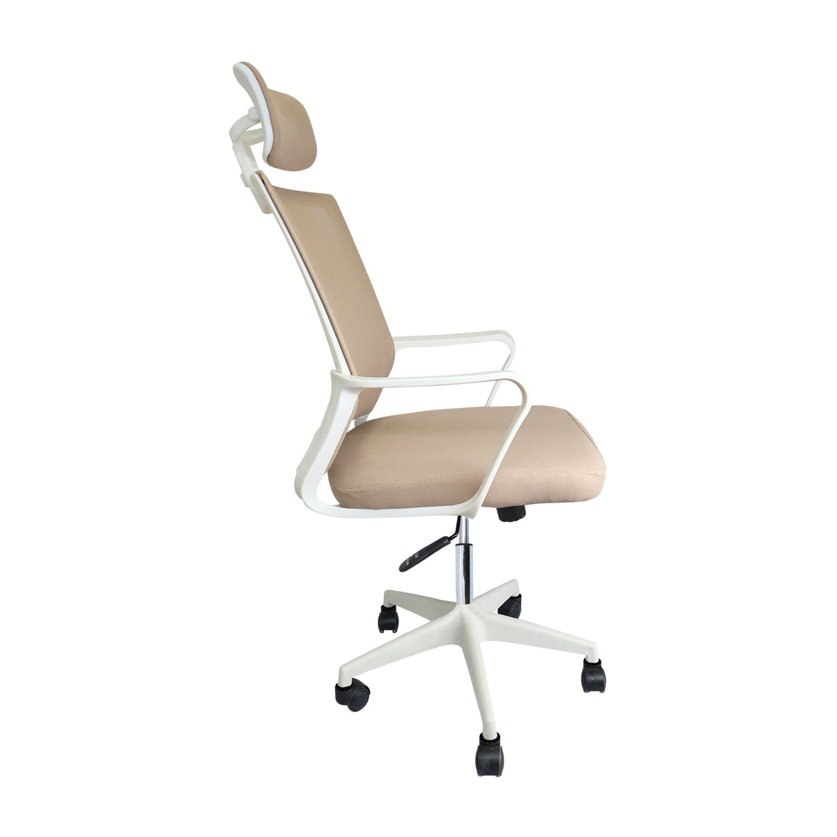 SILLA OFICINA LYON ALTA BEIGE BOXBIT