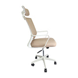 SILLA OFICINA LYON ALTA BEIGE BOXBIT