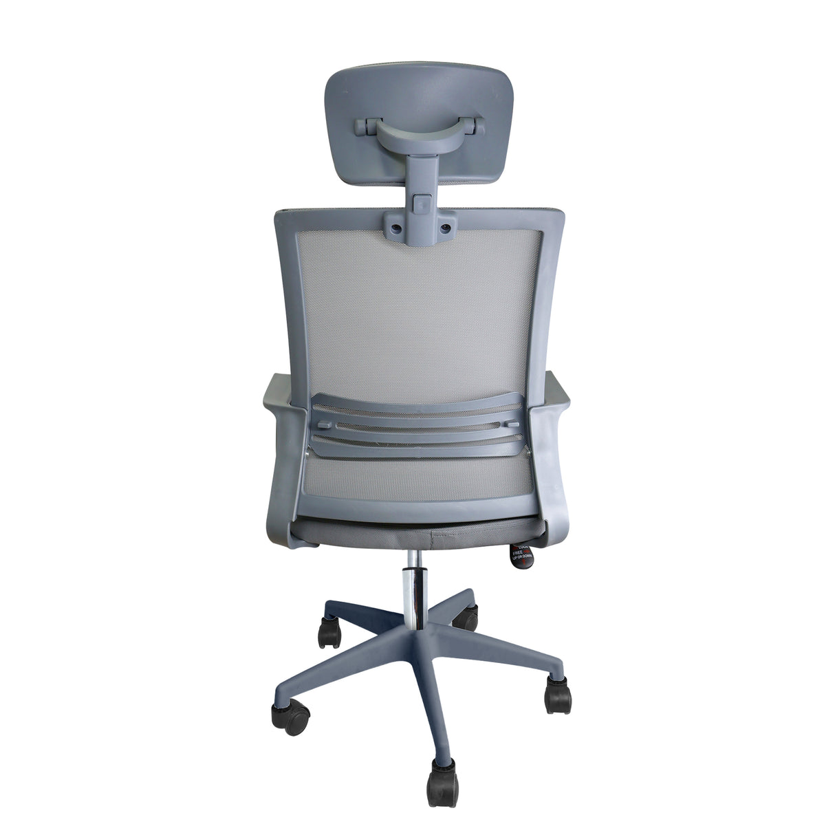 SILLA OFICINA LYON ALTA GRIS BOXBIT