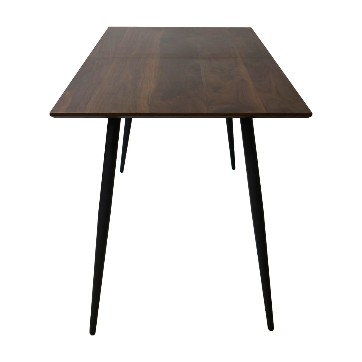 Mesa de Comedor Extensible Nova con Tablero de Madera y Estructura Metálica