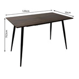 Comedor Nova con 4 Sillas Plats | Mesa Extensible y Sillas Tipo Ratán